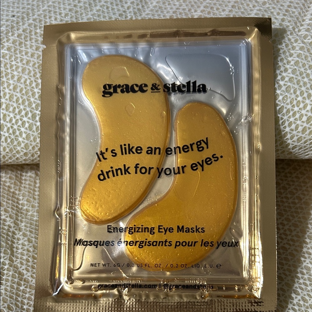 grace & stella Gold Energizing Eye Masks